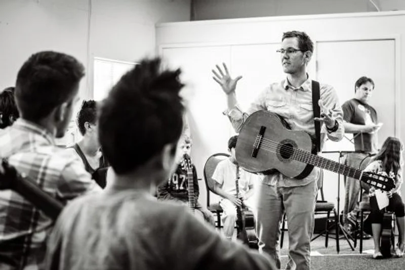 Gabe Becker, founder and director of Becker Guitar Studio